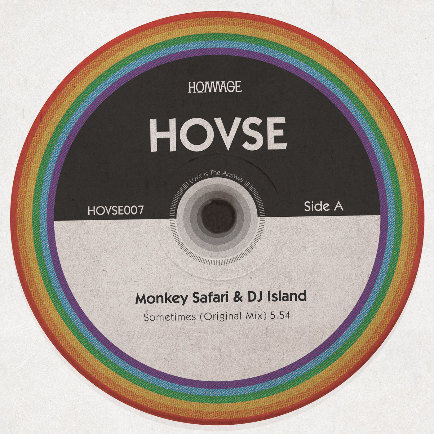 DJ Island, Monkey Safari – Sometimes [HOVSE007]